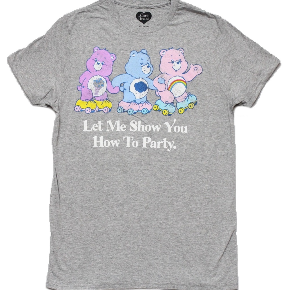 Care Bears Gray T-Shirt